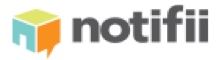 Logo for the Notifii package tracking software.