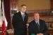 Photo of Sean Bagniewski and Gov. Chet Culver