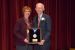 Raylene Rospond presents Richard Morrow with the Lawrence C. and Delores M. Weaver Medal of Honor