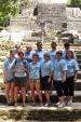 Team Belize photo at the Mayan Ruins