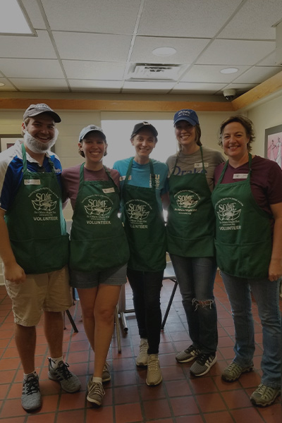 Group of Alumni Volunteering