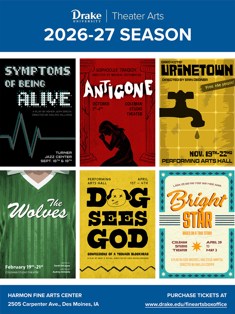 2026/2027 Theater Season Poster