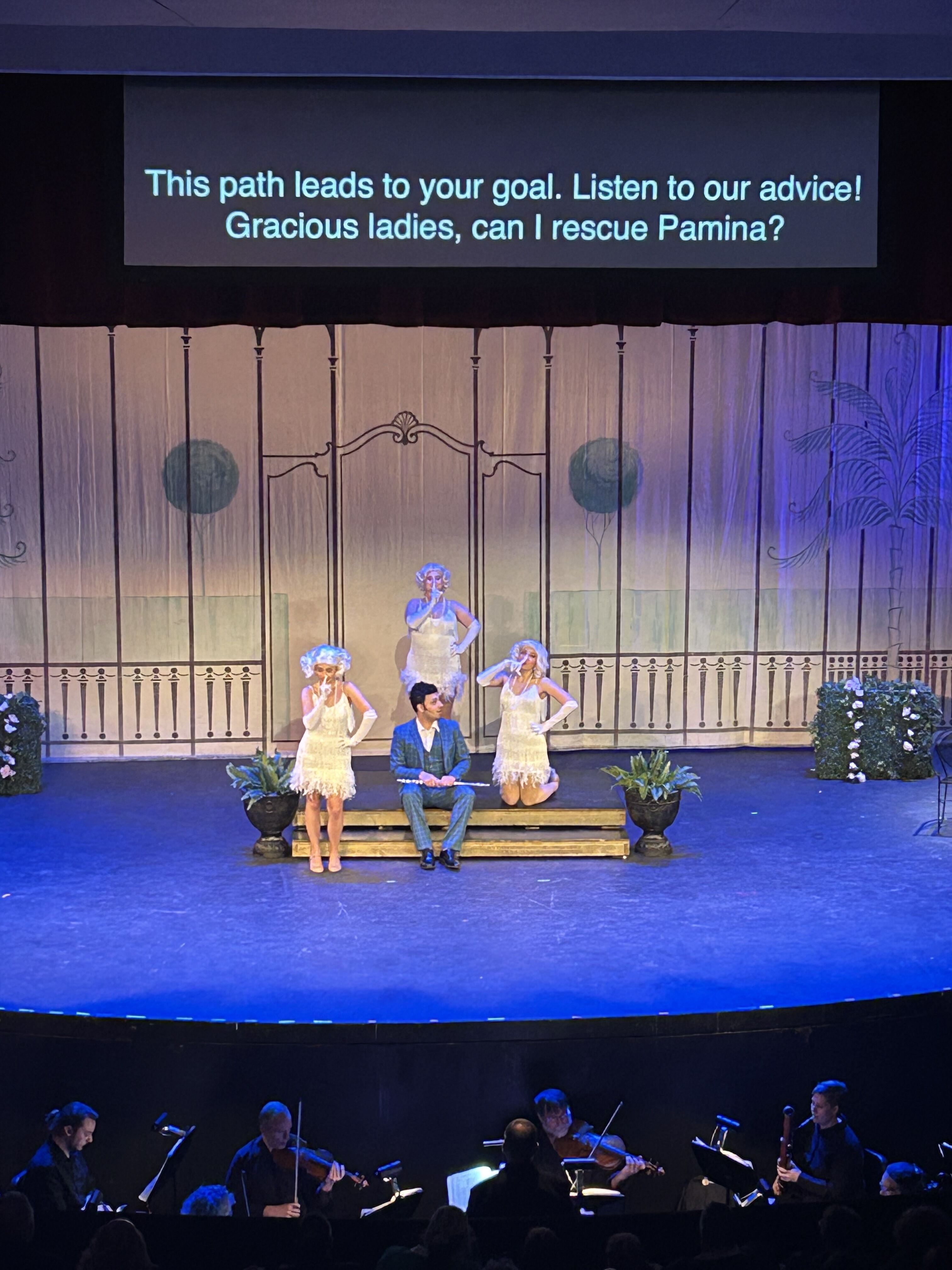 An opera performance on a stage