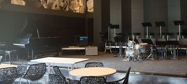 Image of Turner Jazz performing facility