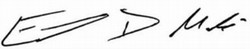 Erik D. Maki signature