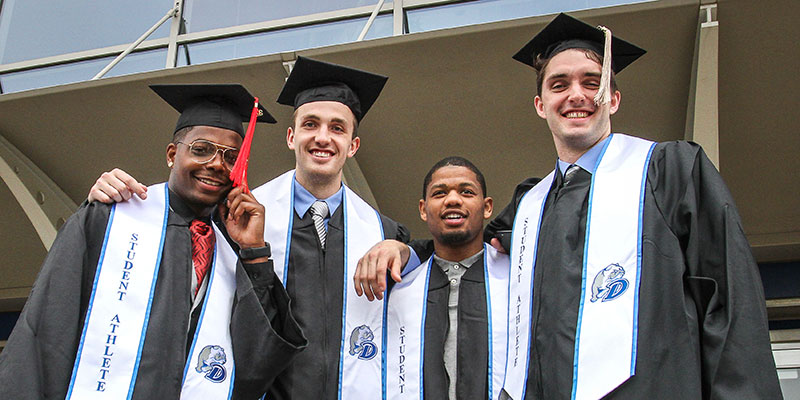 Students at Graduation