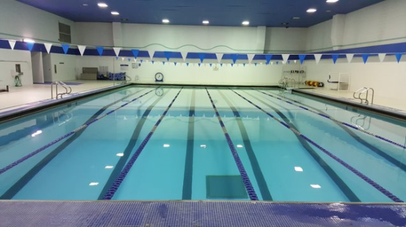 Bell Center Pool lanes