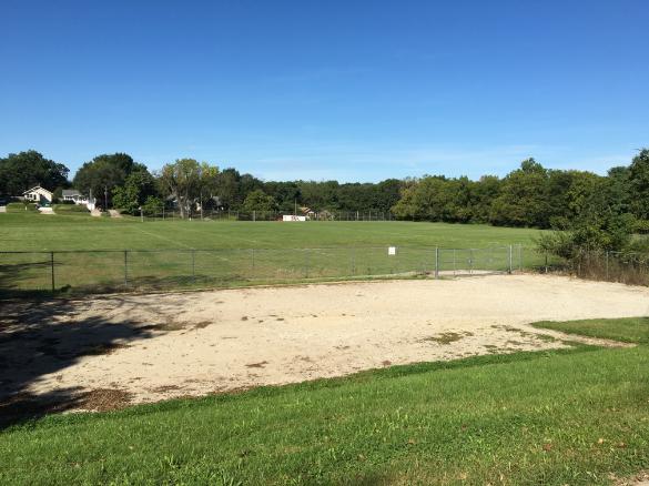 Side of Drake University's Recreational Fields.