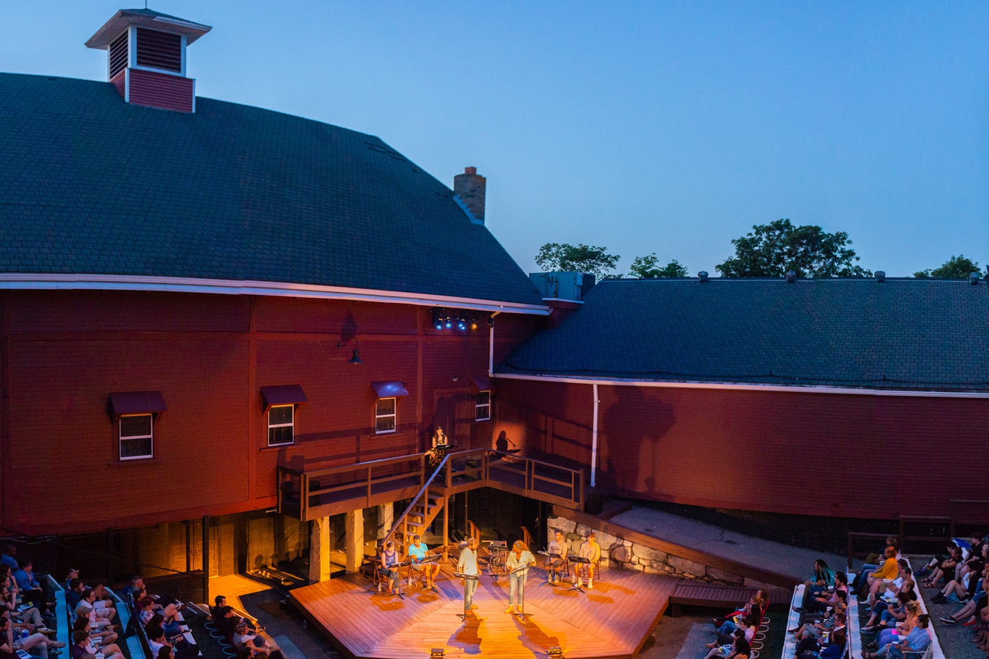 A production featuring Drake students put on at the Eugene O'Neill Theatre Center
