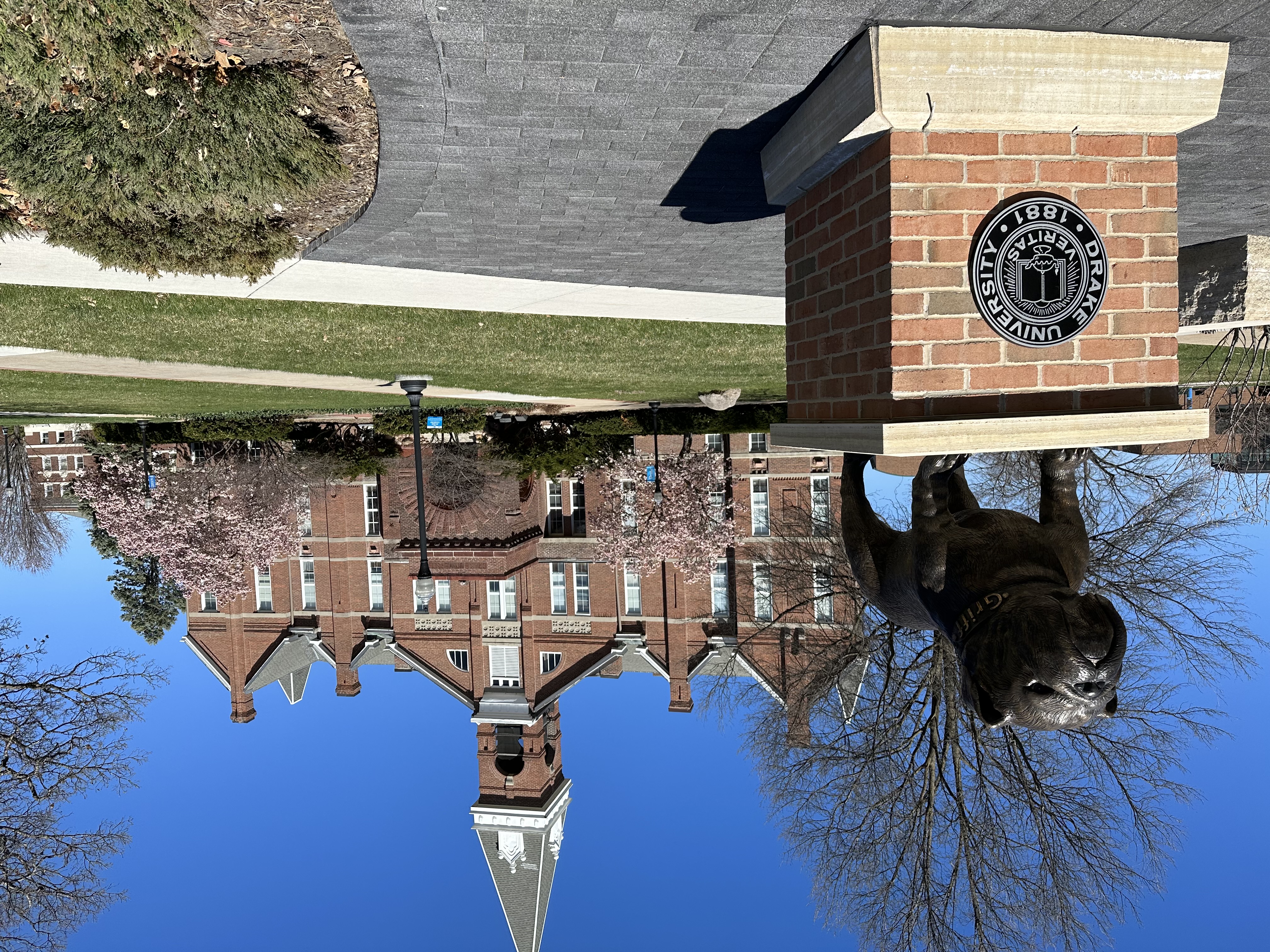 Spring photo of Old Main