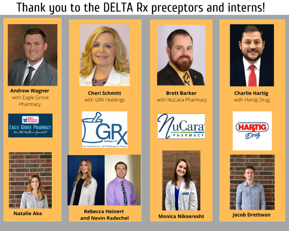 Thank you to the students and preceptors for the 2019 Summer Internships