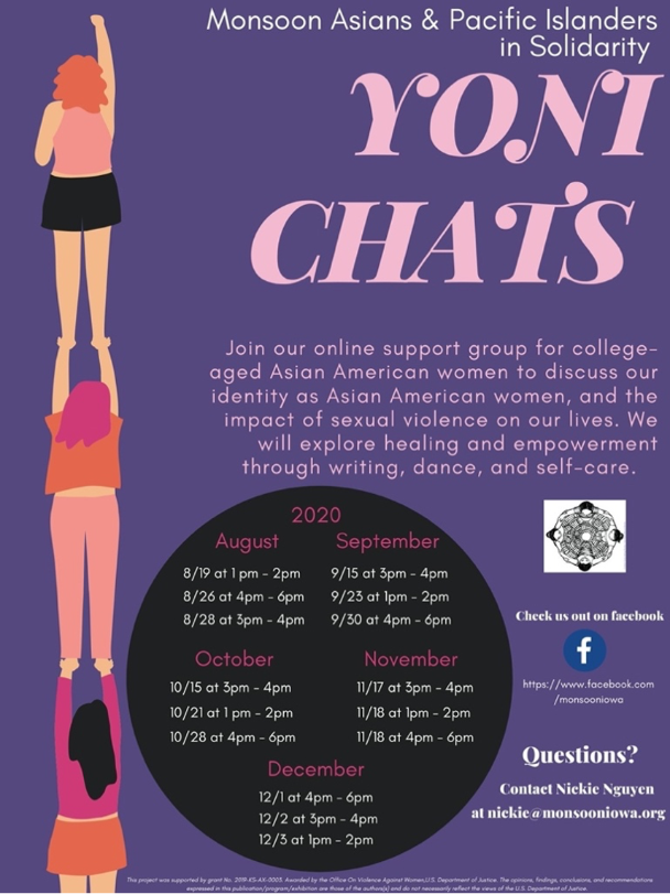 Post for Yoni Chat Events