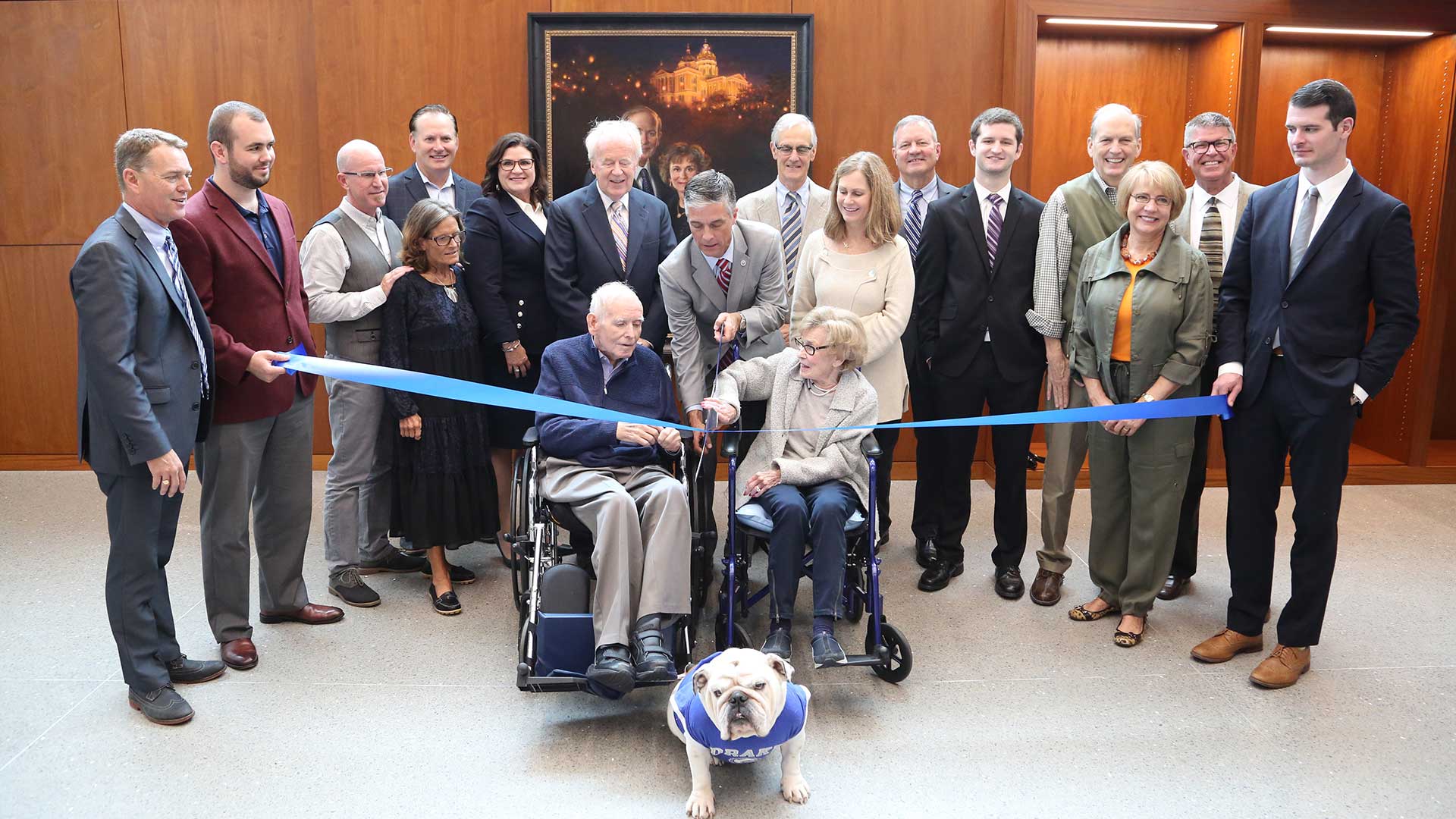Robert D. and Billie Ray Center Ribbon Cutting