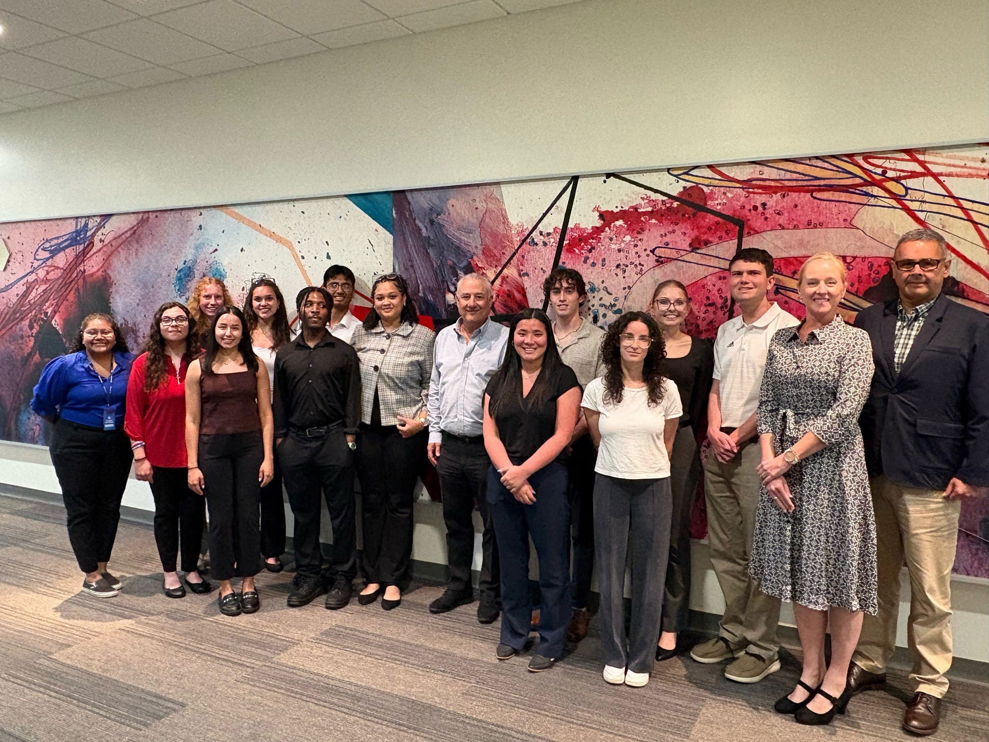 Photo of Drake students and faculty in Panama